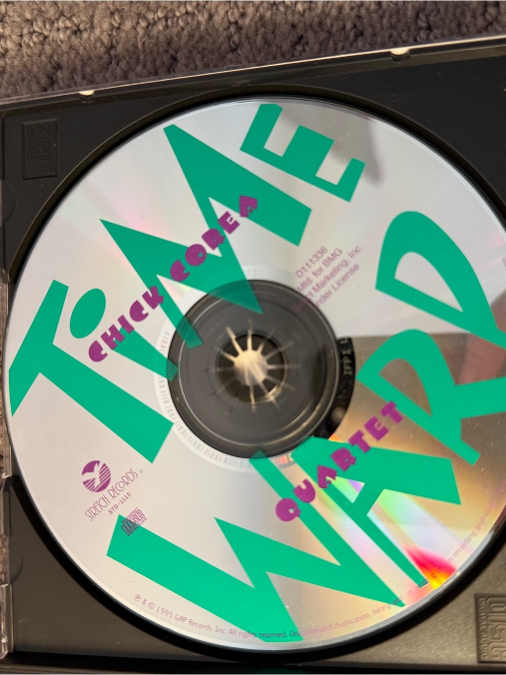 Trio & Quartet - Time Warp (Silver CD with Teal & Purple Text)